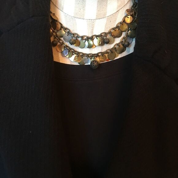 SMALL COIN Metal Double Strand Adjustable Necklace - Picture 6 of 9